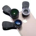 filmen met je mobiel - afbeelding lensclips Mpow 3 in 1 Clip-On-Objektiv-Kits