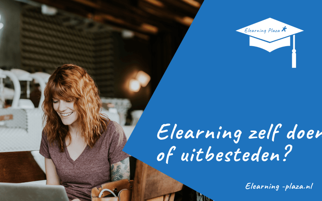 Eearning: Zelf doen of uitbesteden?